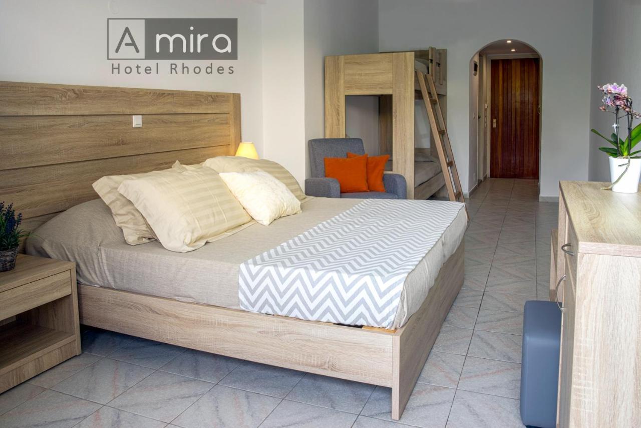 Amira Hotel Rhodes Asgourou Esterno foto
