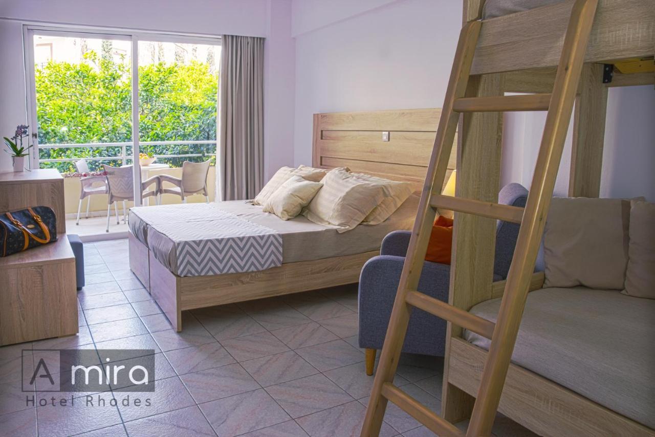 Amira Hotel Rhodes Asgourou Esterno foto