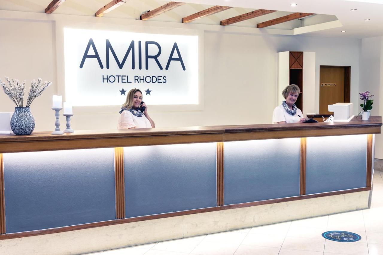 Amira Hotel Rhodes Asgourou Esterno foto